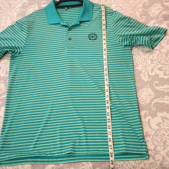 Nice green Adidas golf shirt from Myrtle Beach in great condition! - Picture 7 of 8